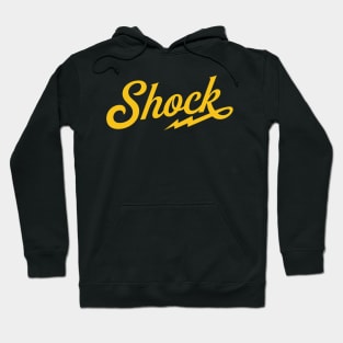 Bristol Shock - Shock Shirt over black Hoodie